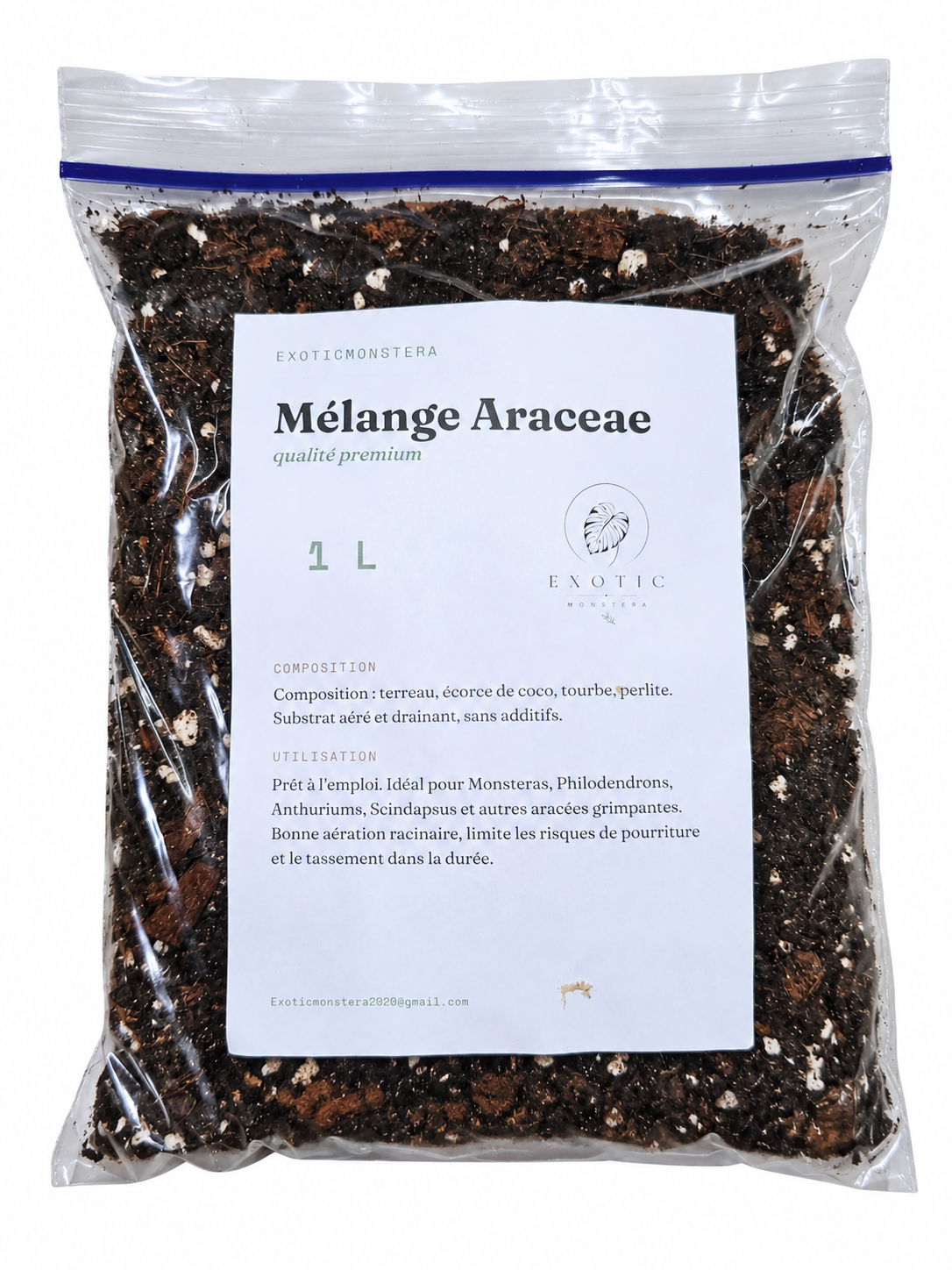 Mélange Araceae Premium 🌿 – Substrat Idéal pour les Monsteras, Philodendrons, alocasias...