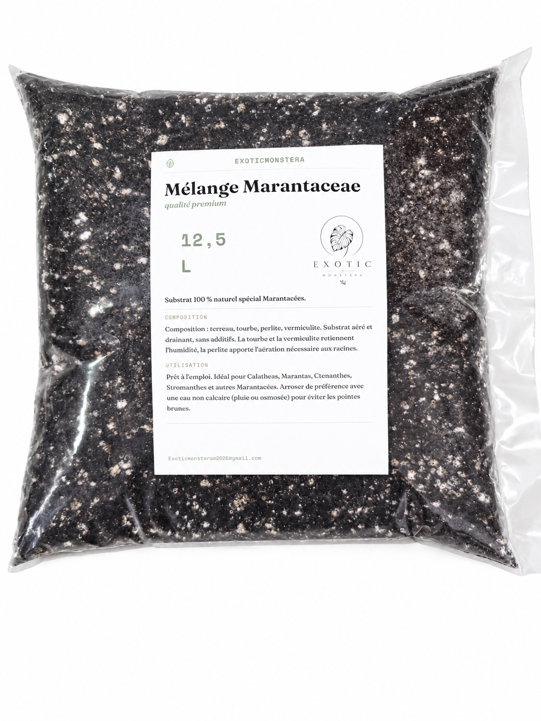 Mélange Marantaceae Premium 🌿 – Substrat Idéal pour les Calatheas, Marantas & Plantes Tropicales Sensibles