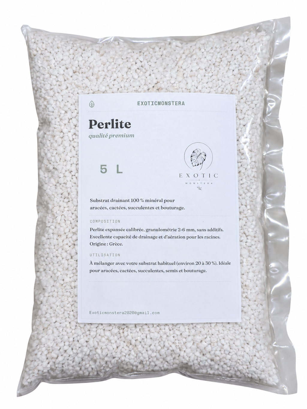 Perlite Premium horticole 🌿 – Drainage Idéal pour les plantes & Boutures