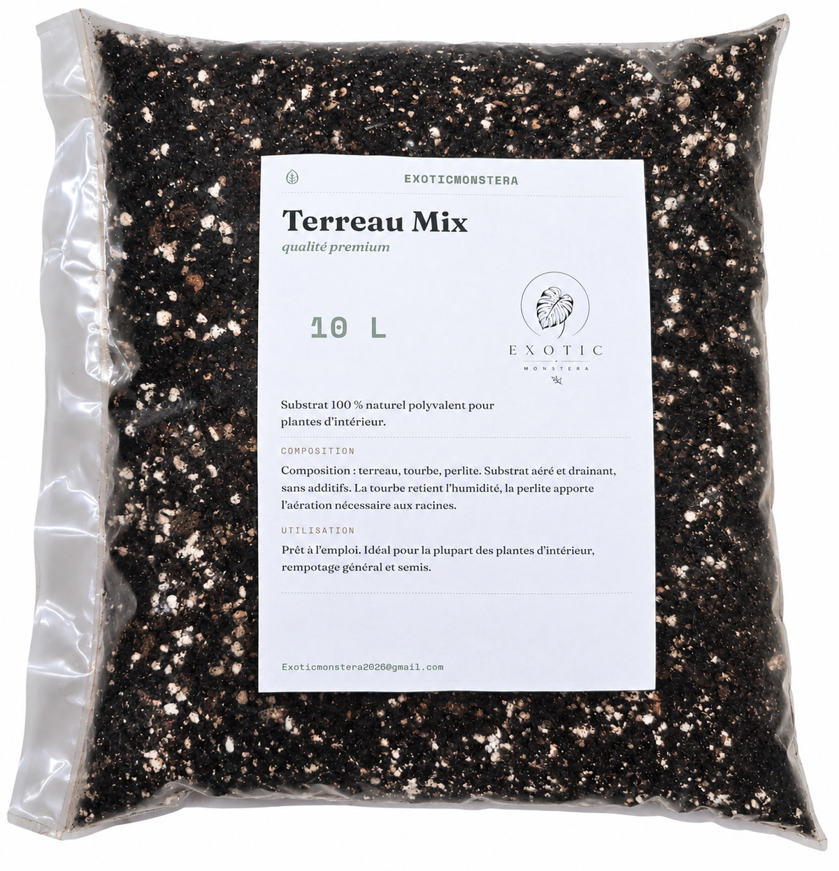 🌱 Terreau MIX – Le substrat polyvalent pour vos plantes
