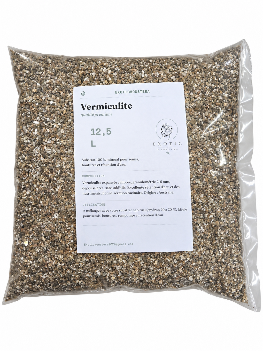 Vermiculite Premium horticole 🌿 – Rétention d’Eau Idéale pour les Boutures, Semis & Plantes Tropicales