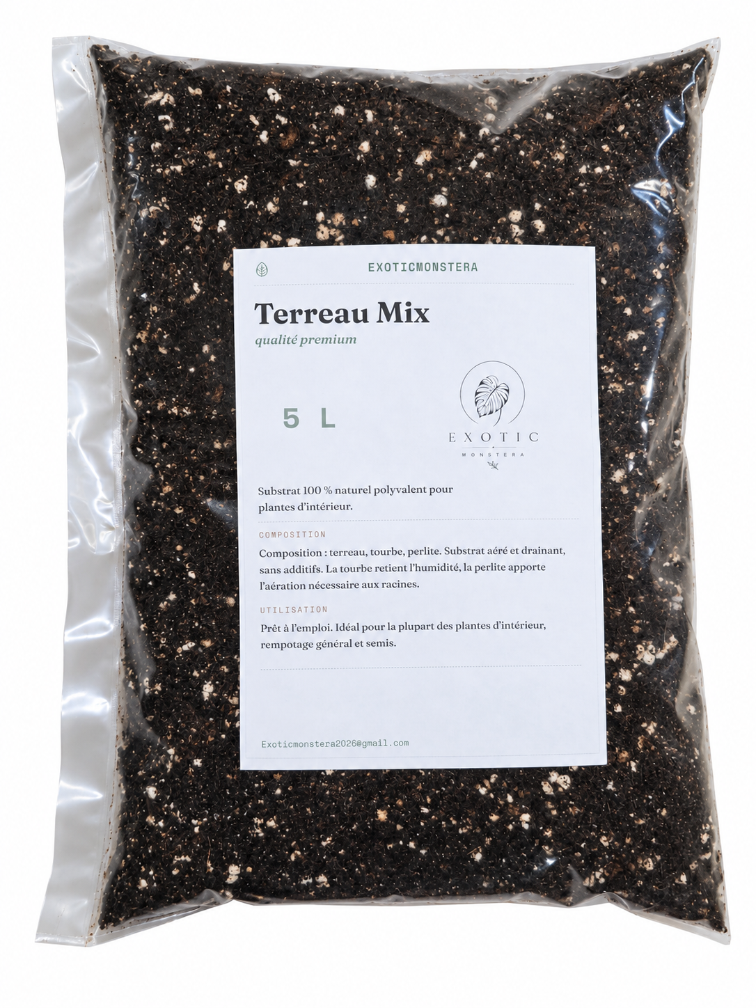 🌱 Terreau MIX – Le substrat polyvalent pour vos plantes