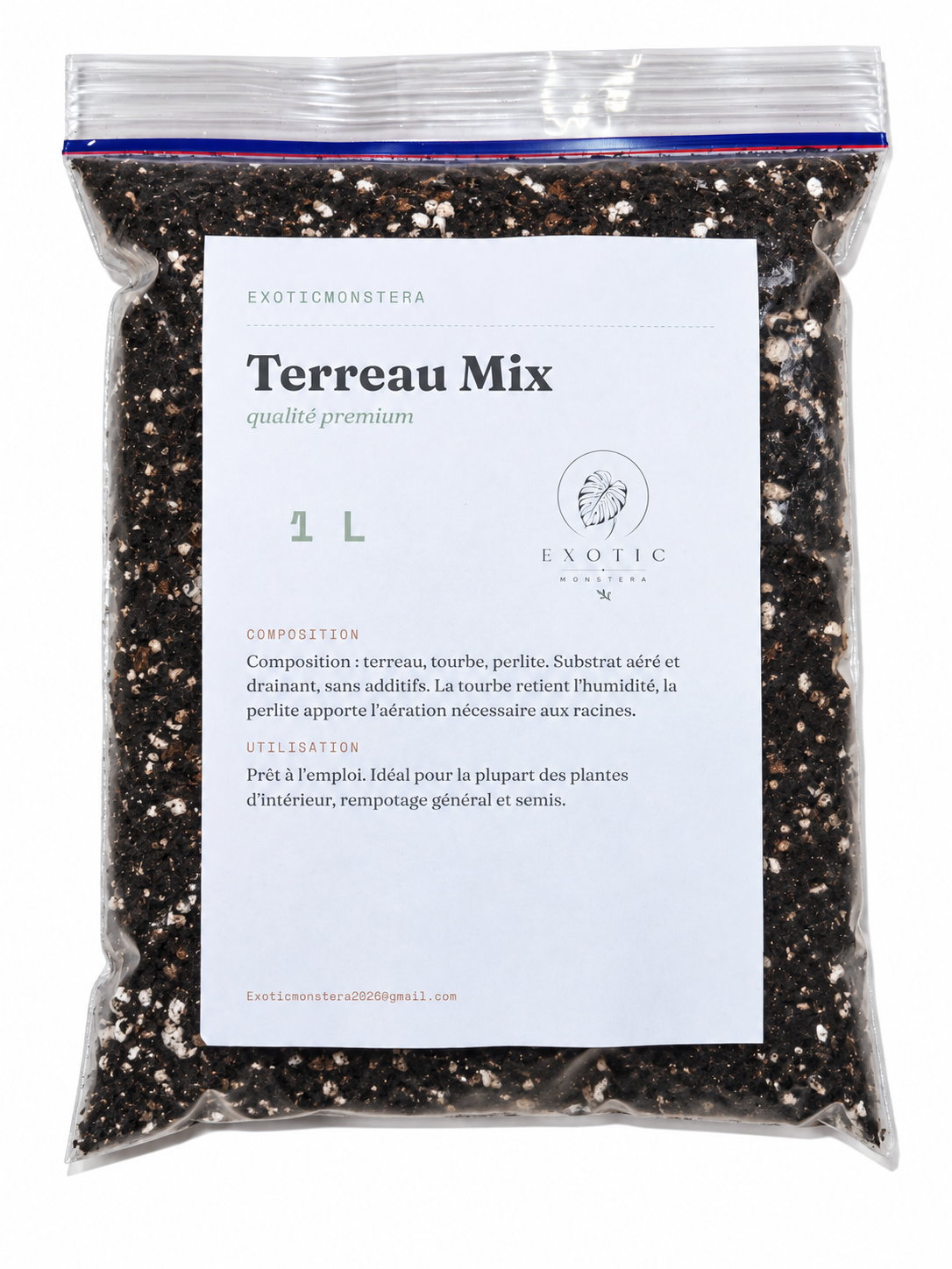 🌱 Terreau MIX – Le substrat polyvalent pour vos plantes