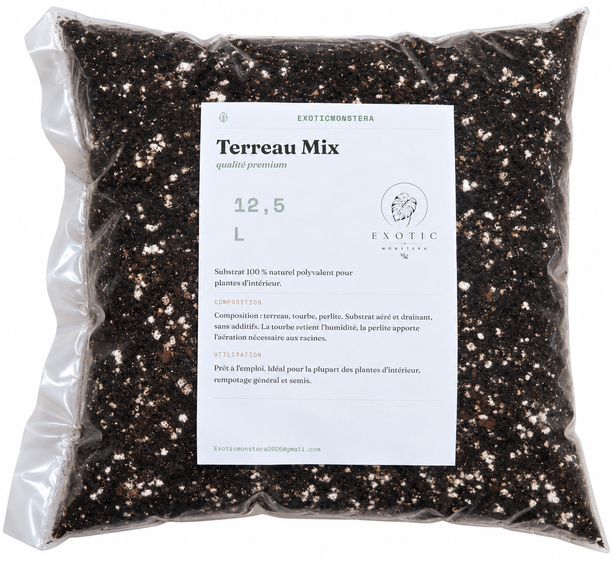 🌱 Terreau MIX – Le substrat polyvalent pour vos plantes